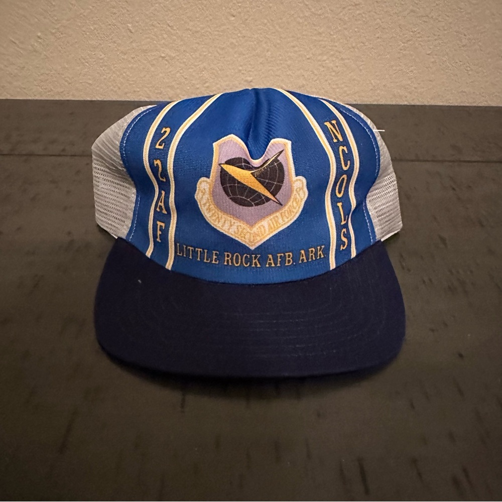 Vintage Little Rock Air Force Base SnapBack Hat - Picture 1 of 5